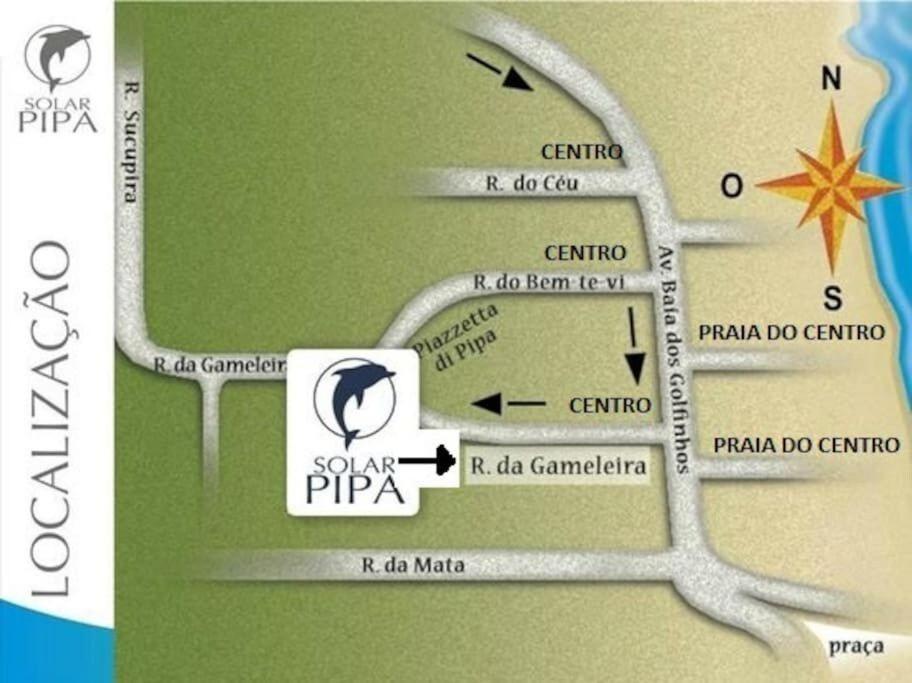 Solar De Pipa - Pipa Vip Flats Apartment Praia de Pipa Ngoại thất bức ảnh